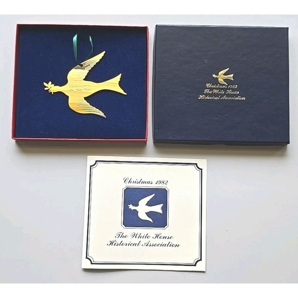 1982 The White House Historical Association‎ Christmas Ornament NEW SKU U183